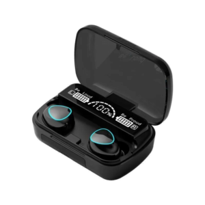 Digital Display Case Earbuds with 9D Hifi Sound and 2000mAh Battery