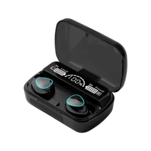 Digital Display Case Earbuds with 9D Hifi Sound and 2000mAh Battery