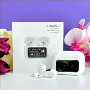 Touch Screen Wireless Earbuds Bluetooth 5.2 Noise Cancelling