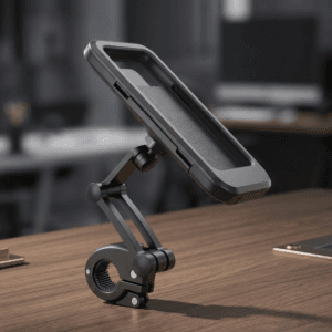 HL-69 Bike Phone Holder - 360 Degree Rotating Waterproof Mobile Mount