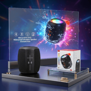 Waterproof Wireless Radio - Multifunctional Portable Speaker with RGB Light