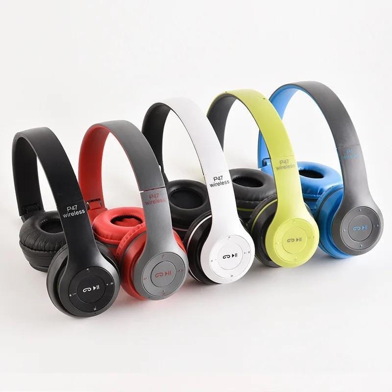 Premium Wireless Stereo Foldable Headphones - High-Fidelity Over-Ear Audio - Image 2