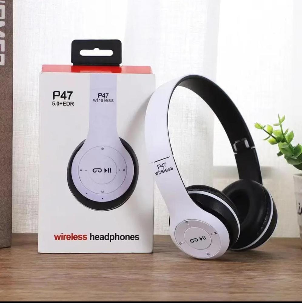 Premium Wireless Stereo Foldable Headphones - High-Fidelity Over-Ear Audio - Image 7