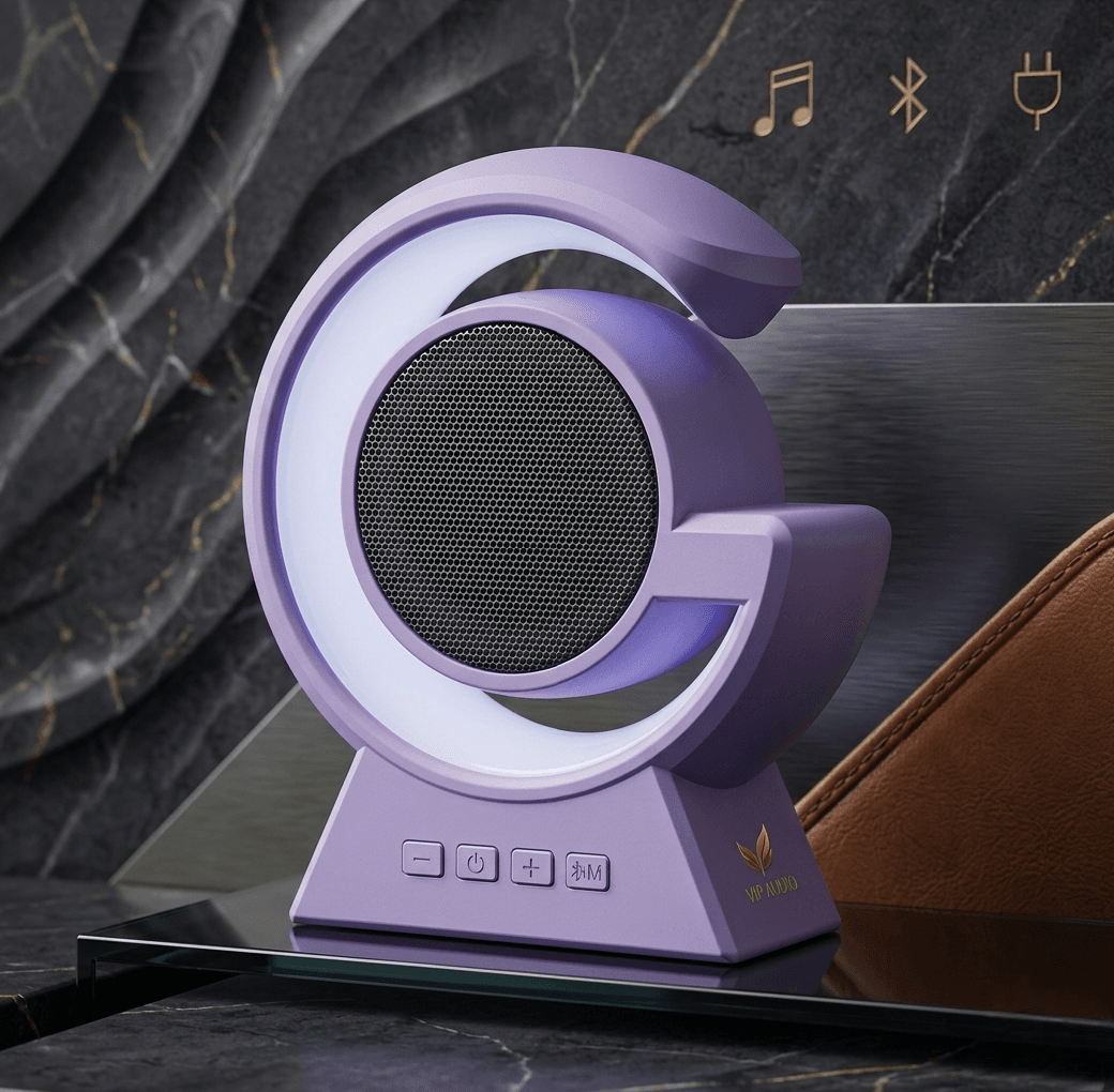 Touch Lamp Wireless Speaker - 5W Bluetooth 5.3 Portable RGB Light