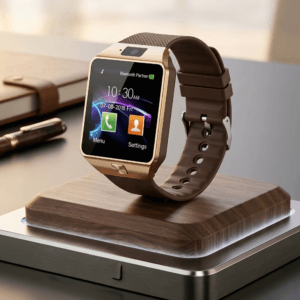 Water-Resistant Bluetooth Smartwatch - AMOLED Display with SIM & Memory Slot