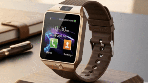 Water-Resistant Bluetooth Smartwatch - AMOLED Display with SIM & Memory Slot