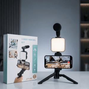 1 Best Portable Tripod Stand for Vlogging - Amazing 6500K LED Kit