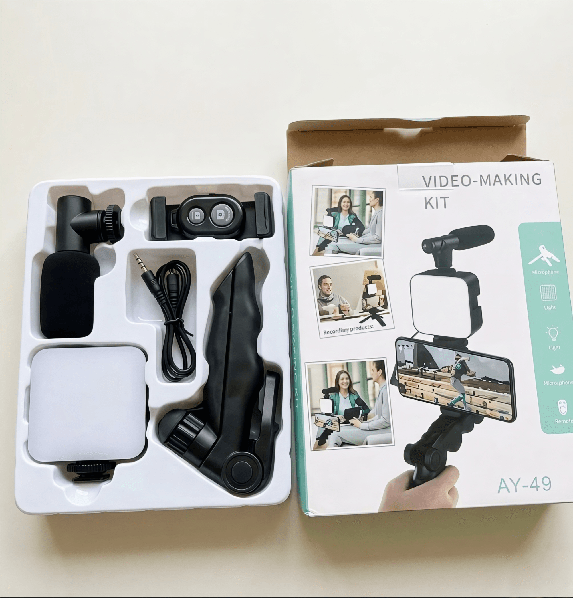 1 Best Portable Tripod Stand for Vlogging - Amazing 6500K LED Kit - Image 3
