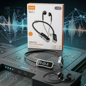 Premium Geman Wireless Neckband Headset - High-Speed Fast Charge Audio