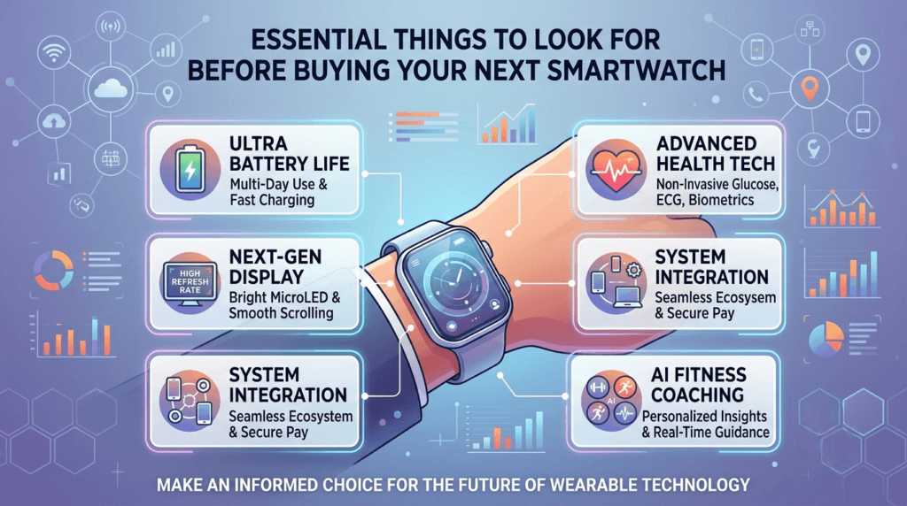5 Essential Things to Look for Before Buying Your Next Smartwatch in 2026
