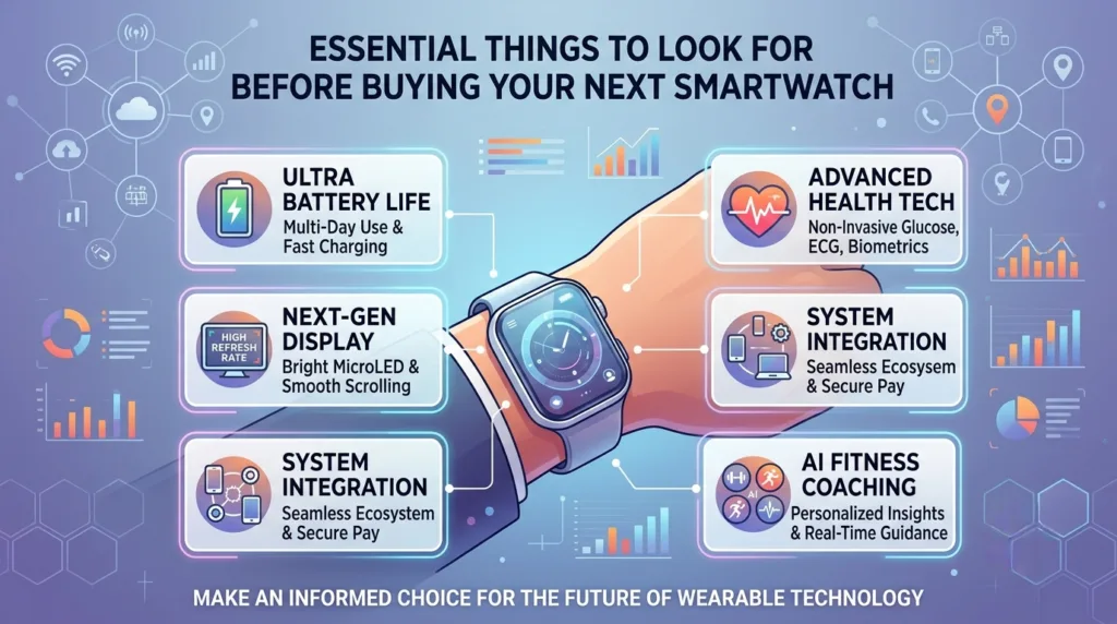 5 Essential Things to Look for Before Buying Your Next Smartwatch in 2026