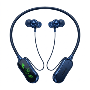 Exclusive Uteam SA-121 Wireless Neckband Earphones: 48 Hours Playtime & LED Display