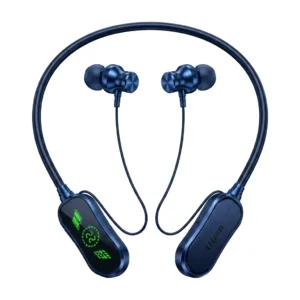 Exclusive Uteam SA-121 Wireless Neckband Earphones: 48 Hours Playtime & LED Display