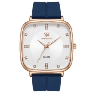 Luxury TIME WORTH Rose Gold Cushion Watch for Men – 2026 Edition ⌚✨