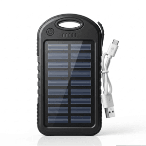 Ultimate 10000mAh Solar Power Bank: Dual USB Fast Charging Portable Charger
