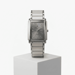 #1 Premium CRYSTAL TIME Rectangular Watch for Men – 2026 Edition