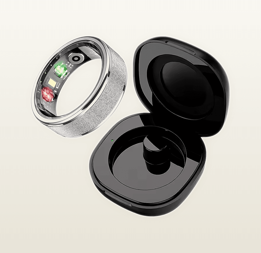 COLMi R10 Silver variant with black charging case
