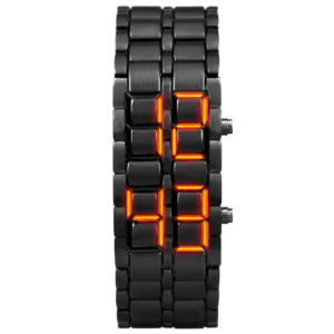 Exclusive Men’s Japanese Faceless LED Lava Wrist Watch – 2026 Samurai Edition 🥷🔥