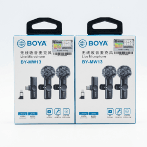 BOYA BY-MW13 Wireless Microphone - Dual Channel Wireless Mic