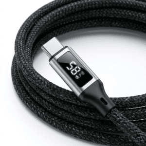 Ultimate 66W LED Digital Display Fast Charging Cable – 2026 Braided Edition ⚡📱