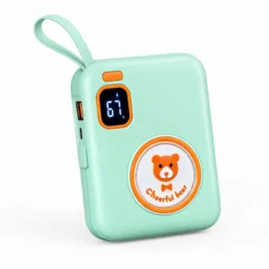 Cheerful Bear Mini Power Bank 10000mAh - 22.5W Fast Charging